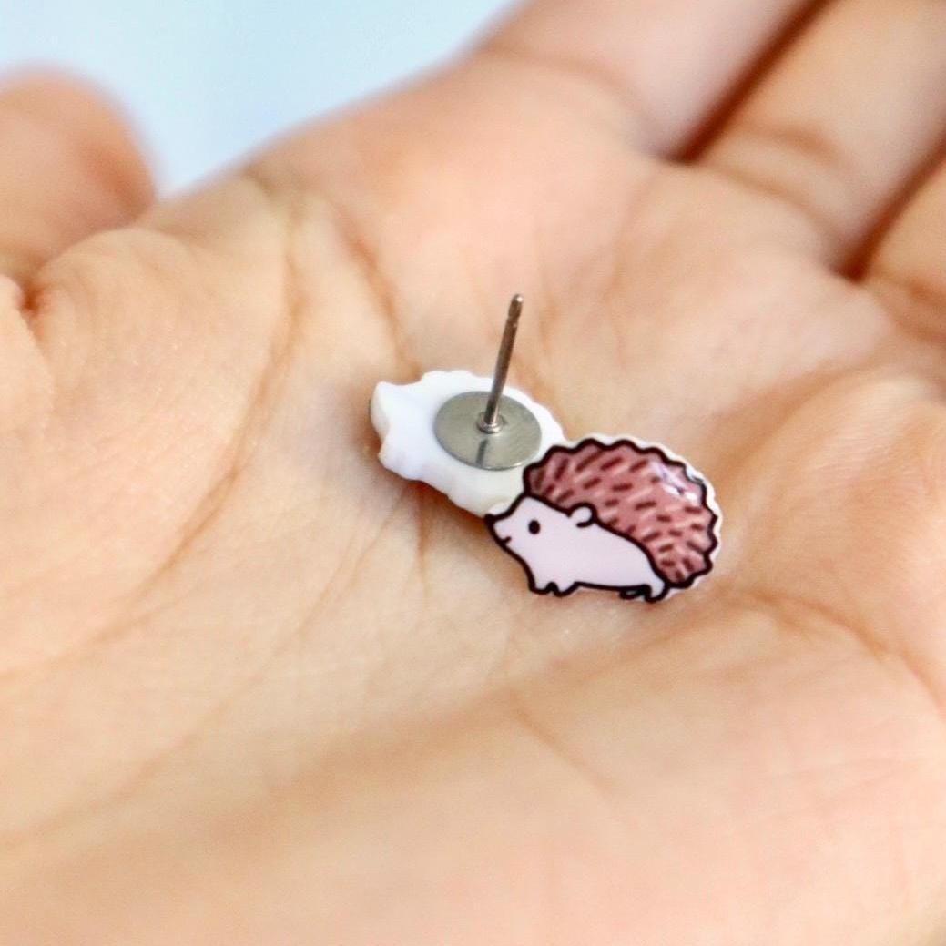 Hedgehog Earrings