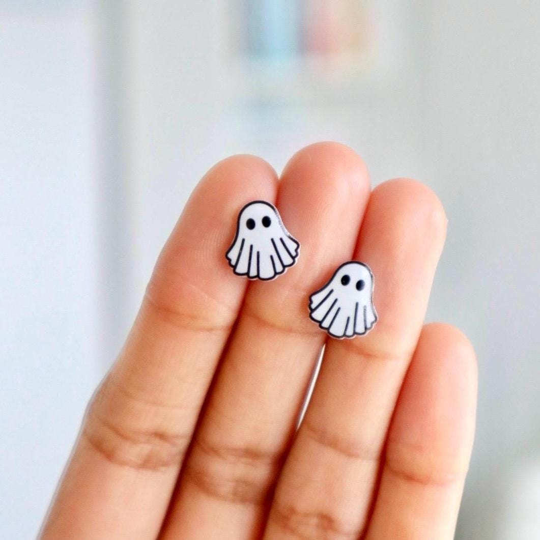 Ghost Halloween Earrings