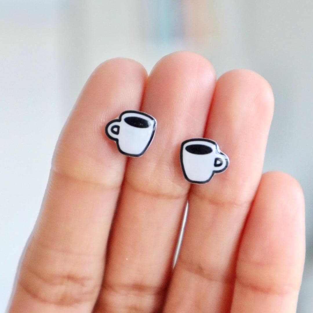 Coffee Cup Earrings