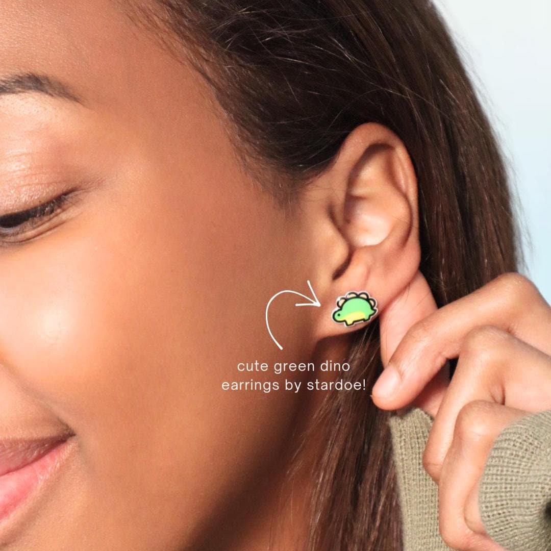 Dinosaur Earrings