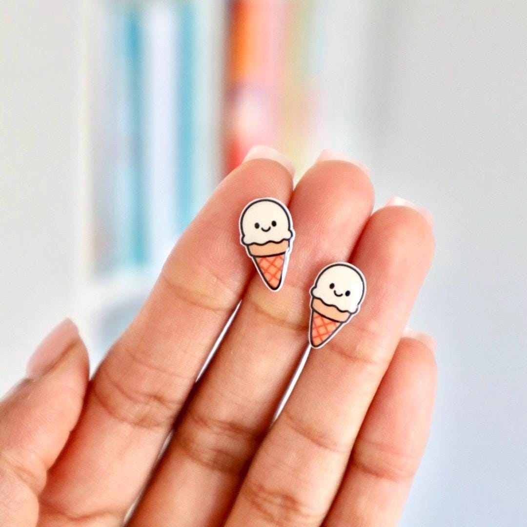 Ice Cream Earrings
