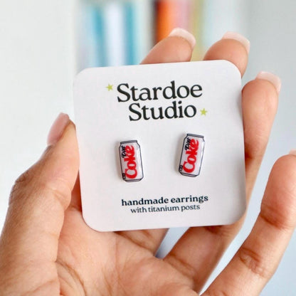 Diet Cola Earrings