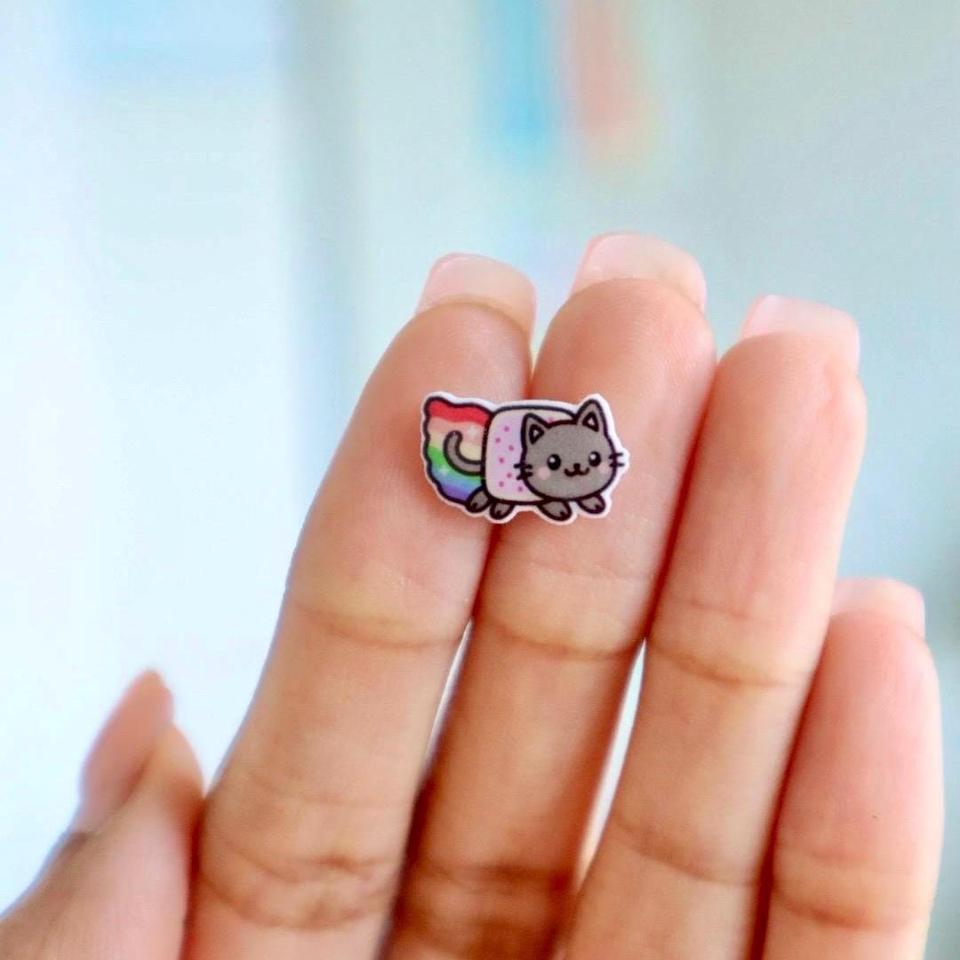 Nyan Cat Earrings