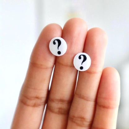Question Mark Earrings