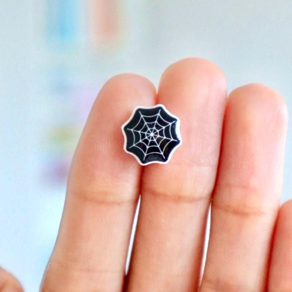 Spider Web Earrings