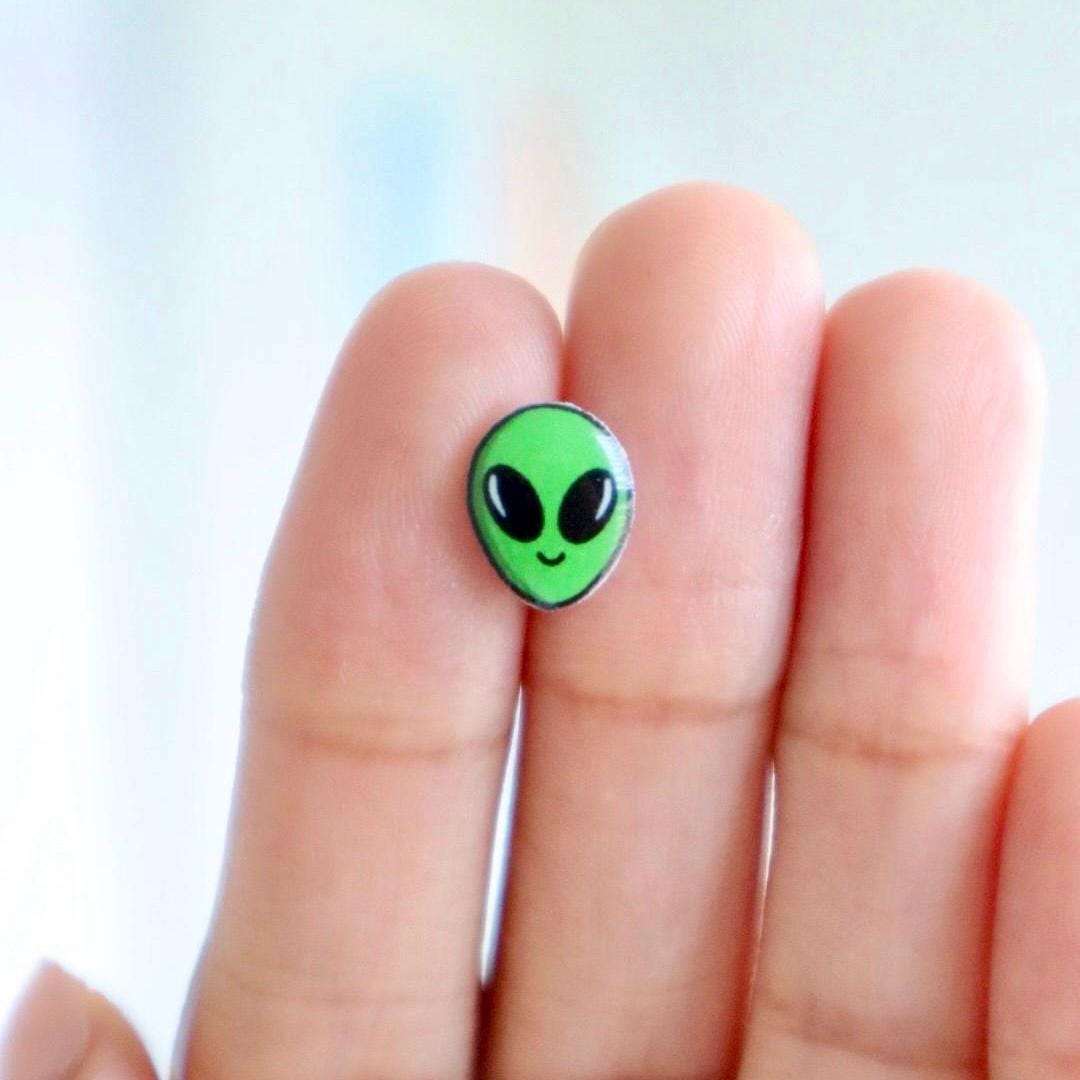 Alien Earrings