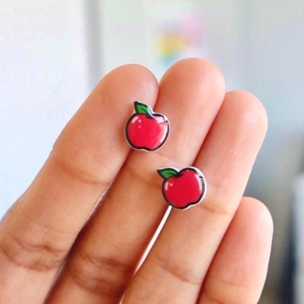 Apple Earrings