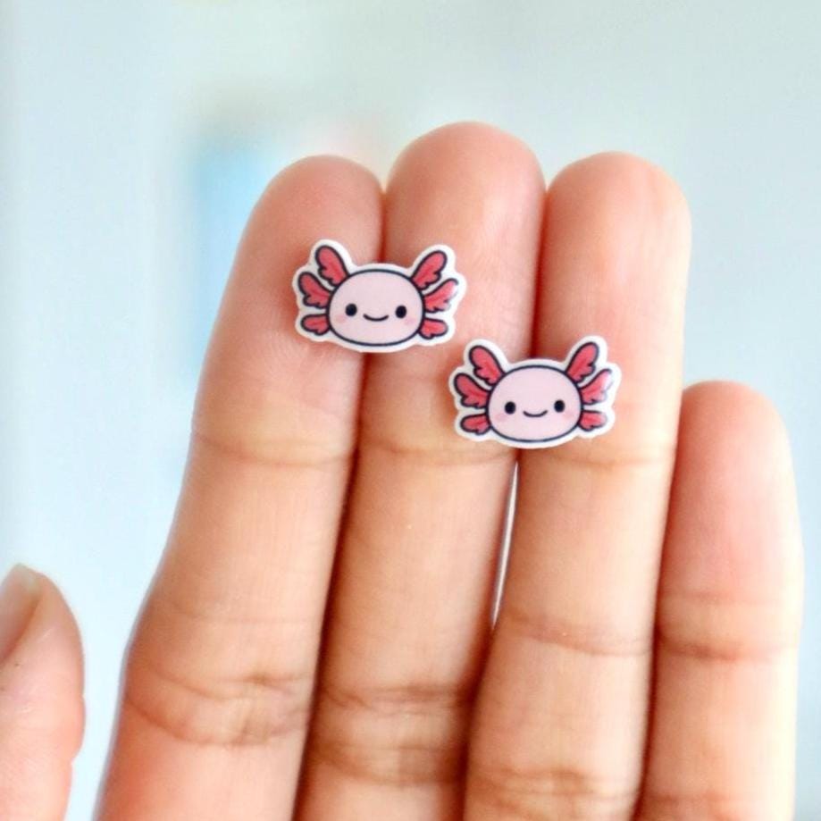 Axolotl Earrings