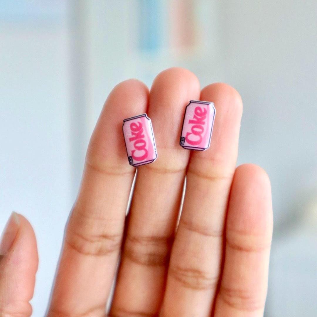 Pink Cola Earrings
