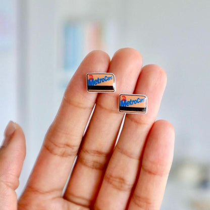 MetroCard Earrings