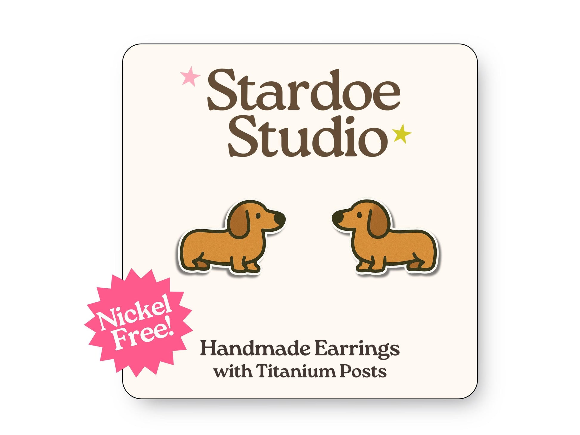 Wiener Dog Earrings