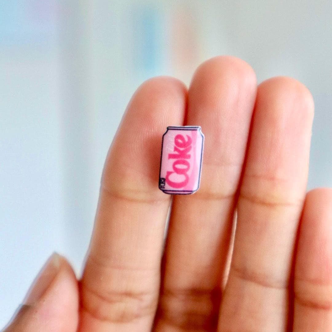 Pink Cola Earrings