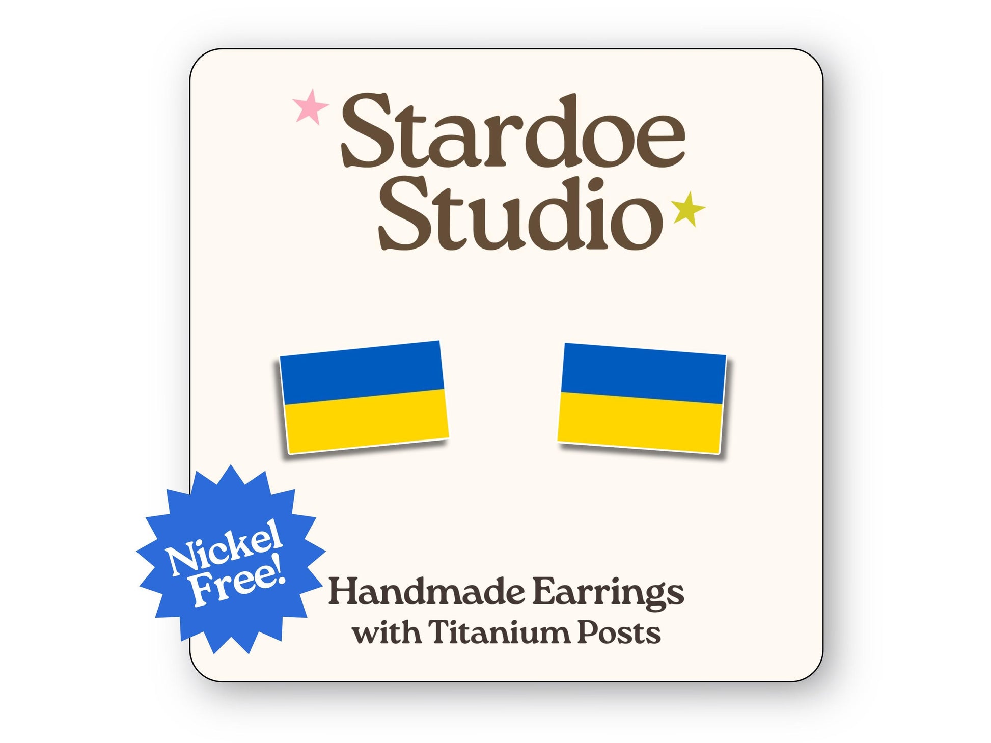 Ukraine Flag Earrings