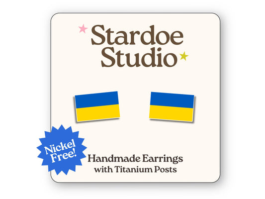 Ukraine Flag Earrings