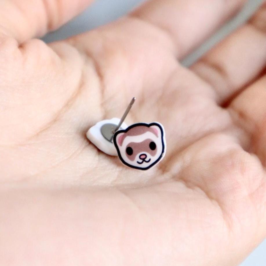 Ferret Earrings