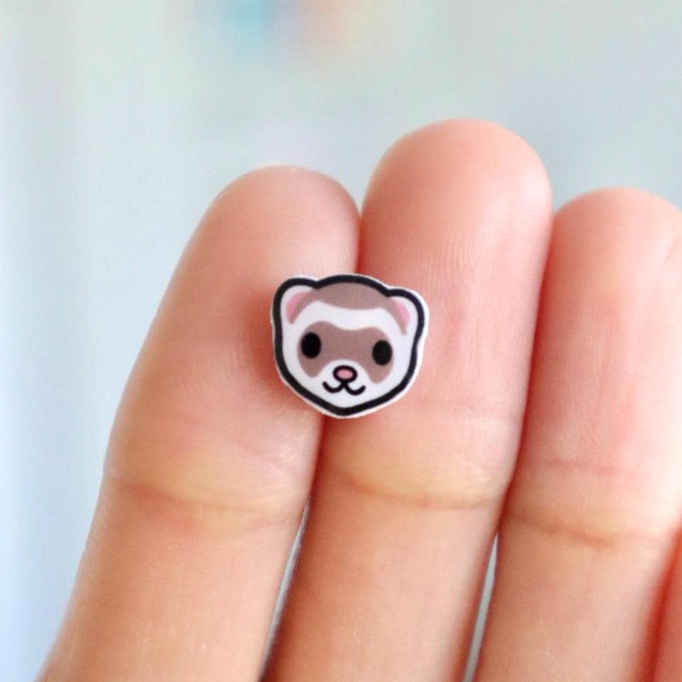 Ferret Earrings