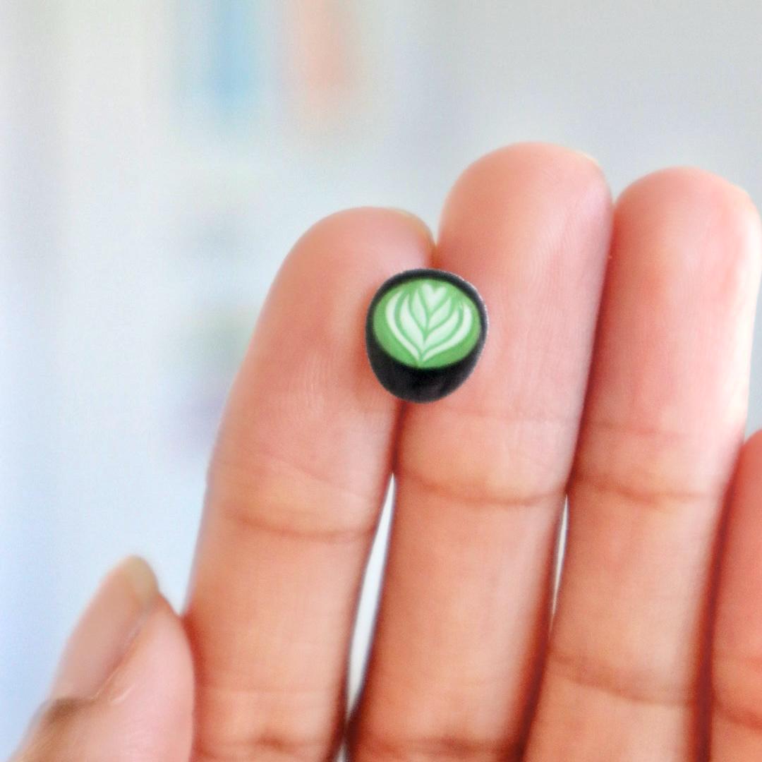 Matcha Latte Earrings