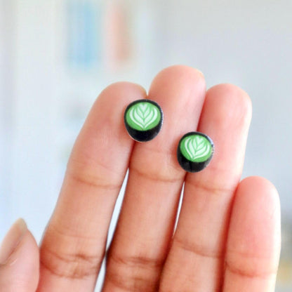 Matcha Latte Earrings