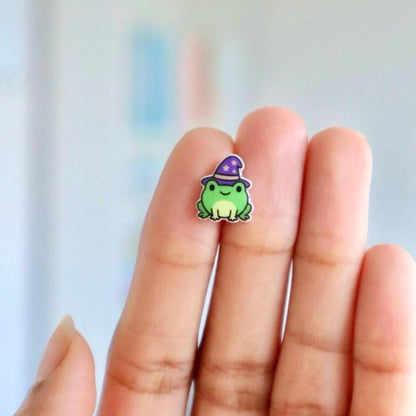 Wizard Frog Earrings