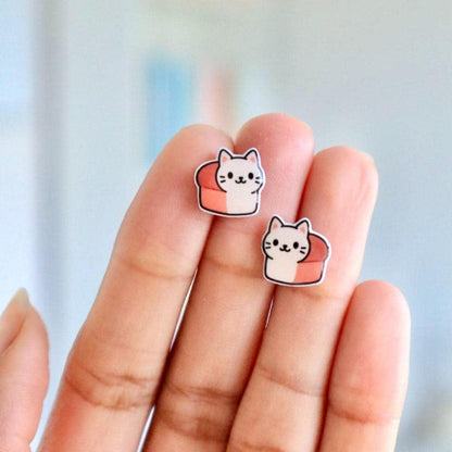 Cat Loaf Earrings