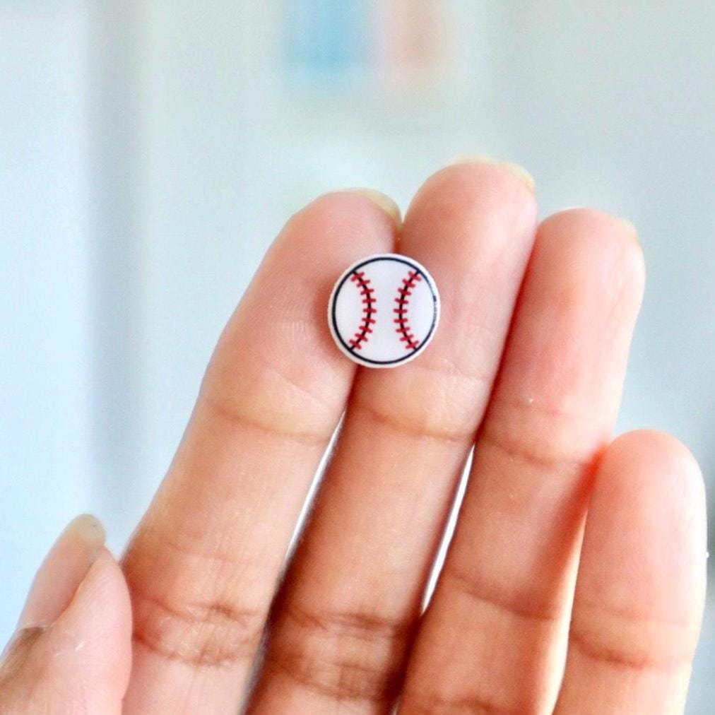 Baseball Earrings
