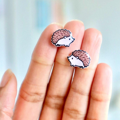 Hedgehog Earrings