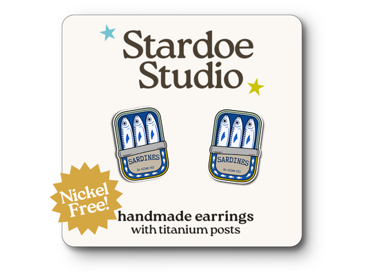 NEW Tinned Sardines Earrings