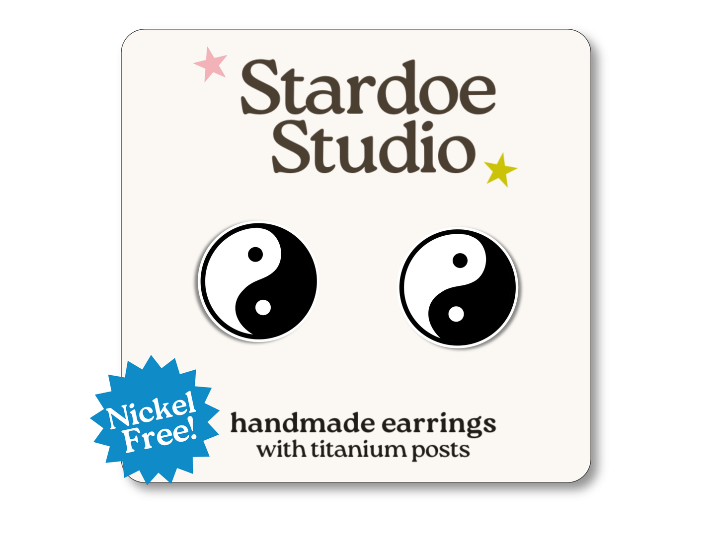 Yin and Yang Earrings